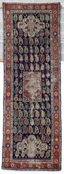 Tappeto Karabagh, Caucaso fine XIX secolo  - Asta Tappeti - Associazione Nazionale - Case d'Asta italiane