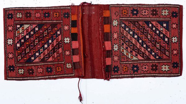 Sacca doppia fine XIX inizio XX secolo  - Asta Tappeti - Associazione Nazionale - Case d'Asta italiane