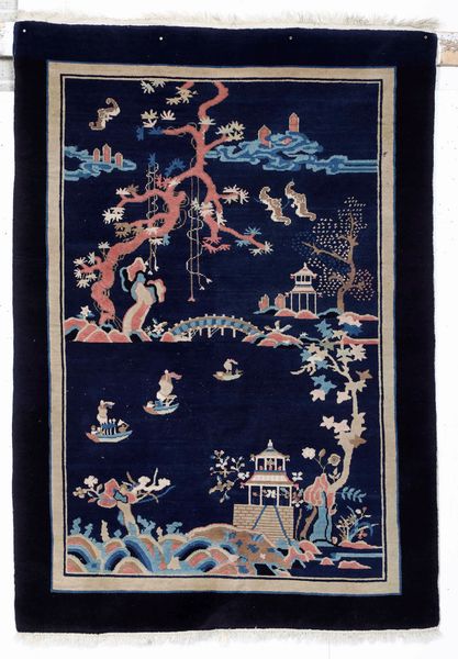 Tappeto Cina XX secolo  - Asta Tappeti - Associazione Nazionale - Case d'Asta italiane