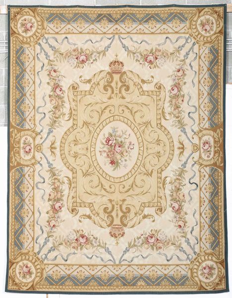 Aubusson Cina met� XX secolo  - Asta Tappeti - Associazione Nazionale - Case d'Asta italiane