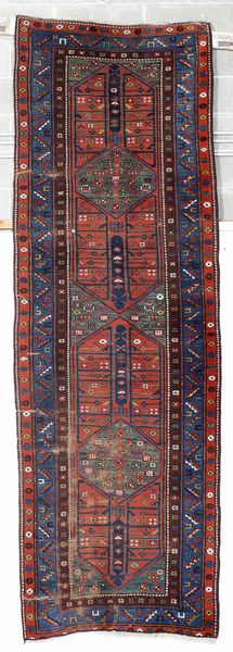 Passatoia Caucaso fine XIX secolo  - Asta Tappeti - Associazione Nazionale - Case d'Asta italiane