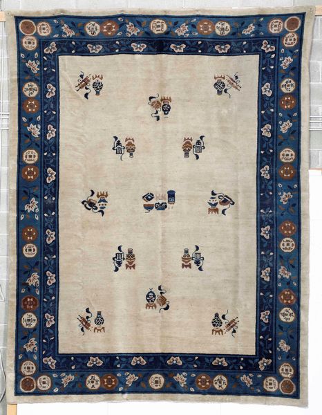 Tappeto Pechino, Cina fine XIX secolo  - Asta Tappeti - Associazione Nazionale - Case d'Asta italiane