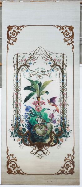 Tenda avvolgibile inizio XX secolo  - Asta Tappeti - Associazione Nazionale - Case d'Asta italiane