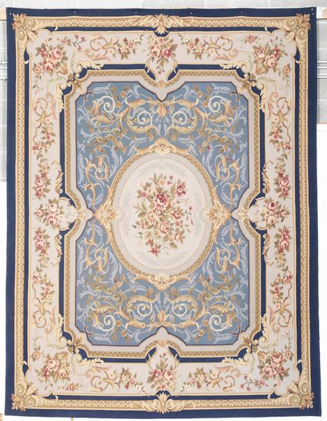 Aubusson Cina met� XX secolo  - Asta Tappeti - Associazione Nazionale - Case d'Asta italiane