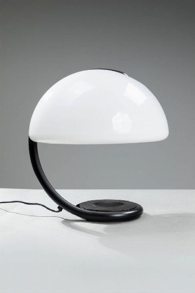 ELIO MARTINELLI : Lampada mod. Cobra  - Asta Design e illuminazione - Associazione Nazionale - Case d'Asta italiane