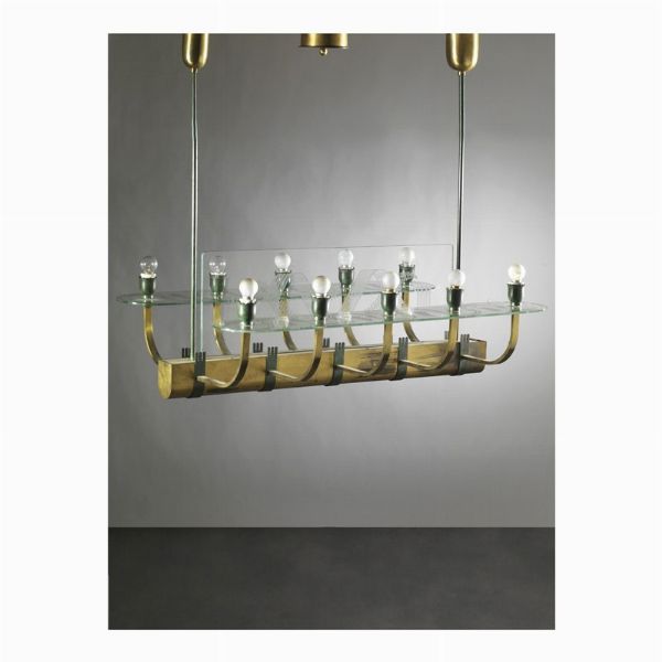 LAMPADARIO A SOSPENSIONE  - Asta Design e Arti Decorative del '900 - Associazione Nazionale - Case d'Asta italiane