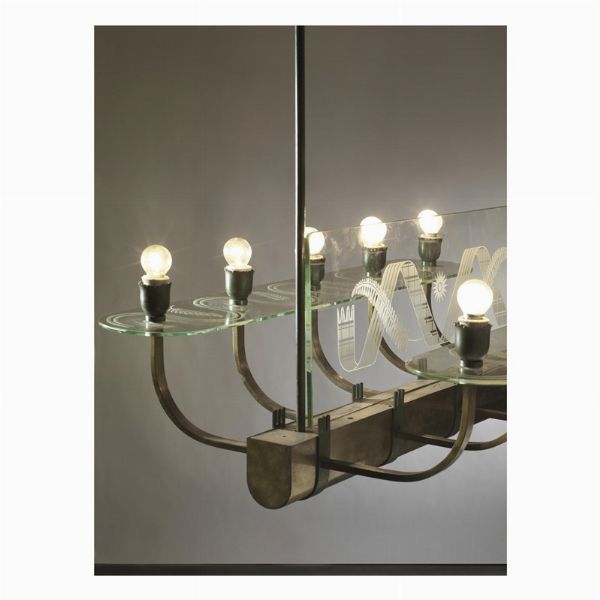 LAMPADARIO A SOSPENSIONE  - Asta Design e Arti Decorative del '900 - Associazione Nazionale - Case d'Asta italiane