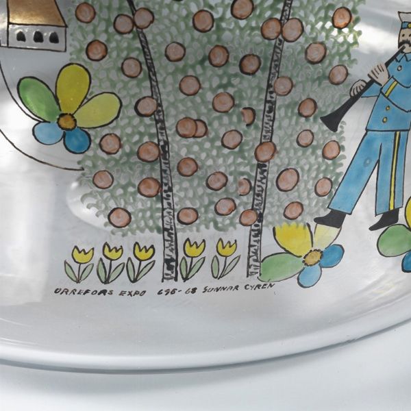 Gunnar Cyren  - Asta Design e Arti Decorative del '900 - Associazione Nazionale - Case d'Asta italiane