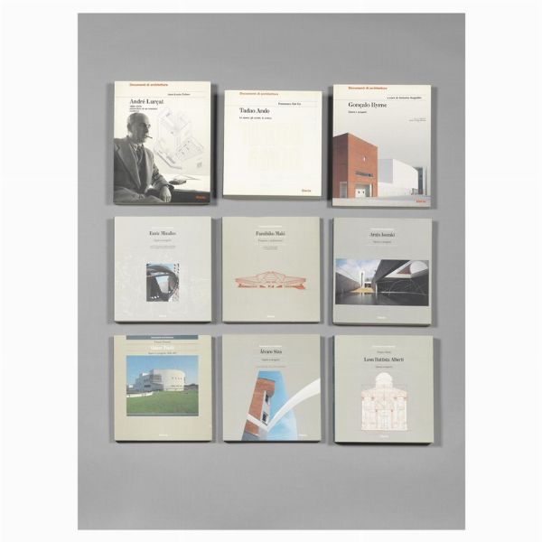 Diciotto volumi di Design e architettura  - Asta Design e Arti Decorative del '900 - Associazione Nazionale - Case d'Asta italiane