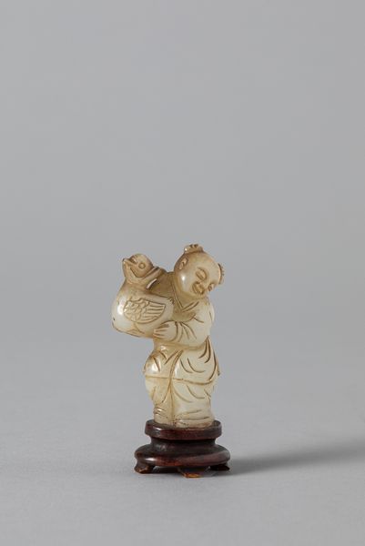 Intaglio in giada bianca/celadon. Cina, secolo XVIII-XIX  - Asta Arte orientale / 东方艺术 - Associazione Nazionale - Case d'Asta italiane