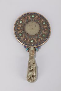 Specchio in filigrana. Cina, secolo XIX  - Asta Arte orientale / 东方艺术 - Associazione Nazionale - Case d'Asta italiane