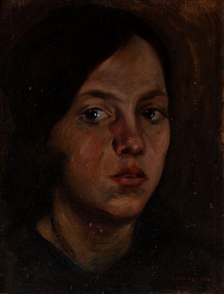 Luigi Scarpa Croce : Volto di giovane donna  - Asta Arte figurativa tra XIX e XX Secolo - Associazione Nazionale - Case d'Asta italiane