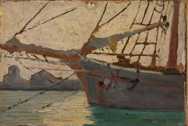 Ettore Fico : Il veliero  - Asta Arte figurativa tra XIX e XX Secolo - Associazione Nazionale - Case d'Asta italiane