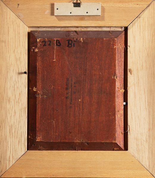 Gustav August Hessl : Giovane donna con cappello piumato  - Asta Arte figurativa tra XIX e XX Secolo - Associazione Nazionale - Case d'Asta italiane