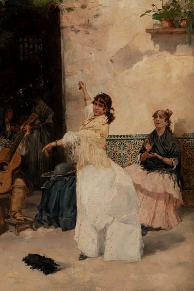 Josè Gallegos y Arnosa : Flamenco!  - Asta Arte figurativa tra XIX e XX Secolo - Associazione Nazionale - Case d'Asta italiane
