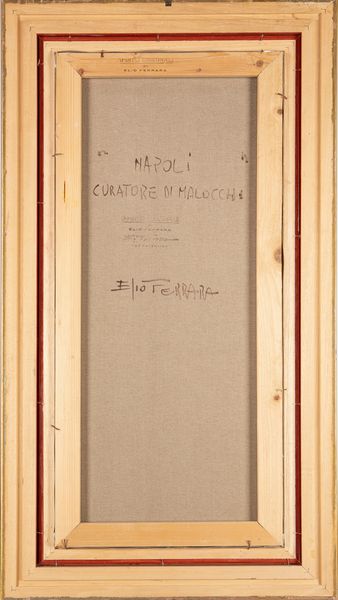 Elio Ferrara : Napoli, curatore di malocchi  - Asta Arte figurativa tra XIX e XX Secolo - Associazione Nazionale - Case d'Asta italiane