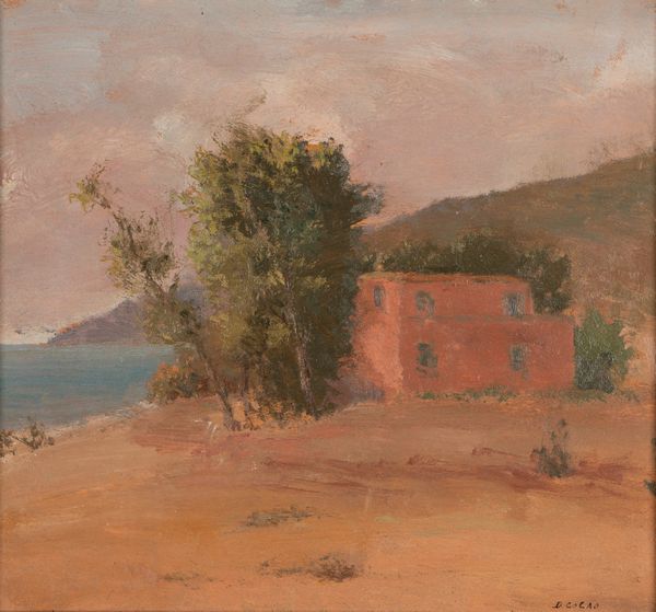 DOMENICO COLAO : Paesaggio  - Asta Arte figurativa tra XIX e XX Secolo - Associazione Nazionale - Case d'Asta italiane