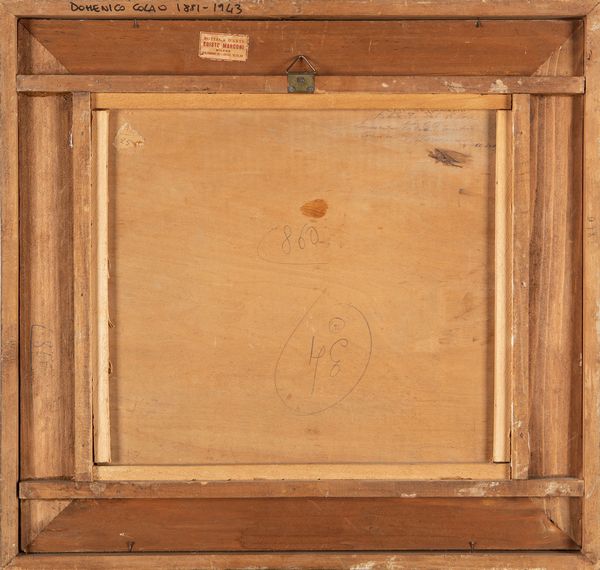 DOMENICO COLAO : Paesaggio  - Asta Arte figurativa tra XIX e XX Secolo - Associazione Nazionale - Case d'Asta italiane