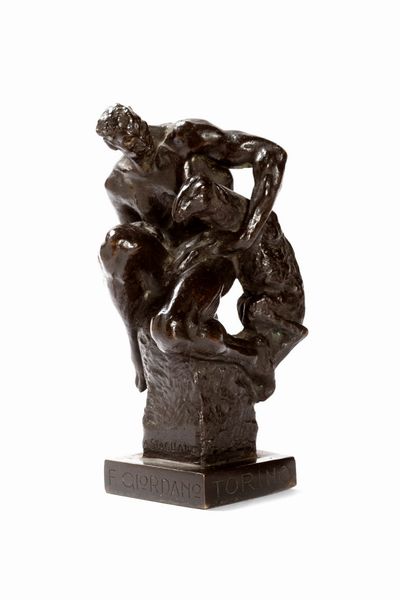 Arturo Stagliano : Il buon pastore  - Asta Arte figurativa tra XIX e XX Secolo - Associazione Nazionale - Case d'Asta italiane