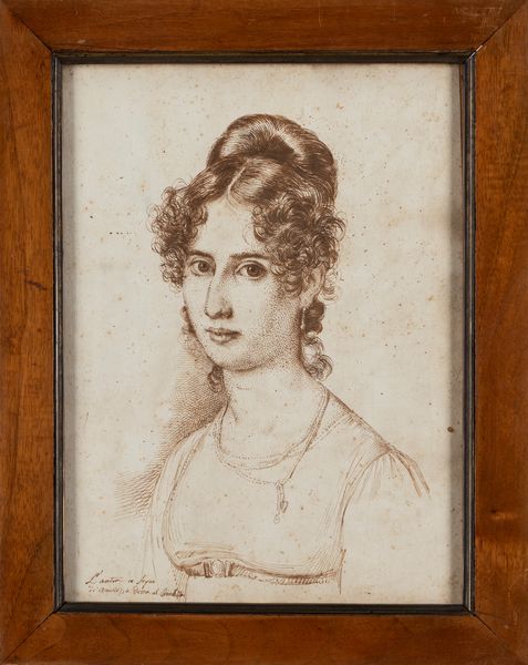 LUIGI SABATELLI : Ritratti dei coniugi Bacchetta  - Asta Arte figurativa tra XIX e XX Secolo - Associazione Nazionale - Case d'Asta italiane