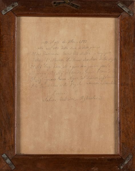 LUIGI SABATELLI : Ritratti dei coniugi Bacchetta  - Asta Arte figurativa tra XIX e XX Secolo - Associazione Nazionale - Case d'Asta italiane