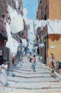 Francesco  Cangiullo - Napoli, vita al Pallonetto