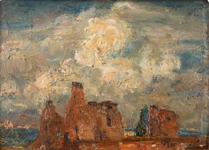 Auguste Ravier - Paesaggio