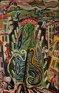 CARLO HOLLESCH - Canale veneziano