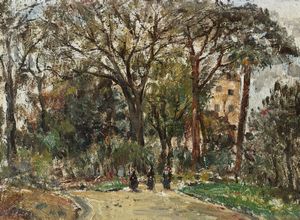 Guido Casciaro - Napoli, a passeggio nella villa