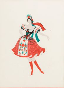 Erté (Romain de Tirtoff) - Costume Design