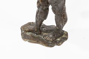 Angelo Ferreri : Dopo il bagno  - Asta Arte figurativa tra XIX e XX Secolo - Associazione Nazionale - Case d'Asta italiane