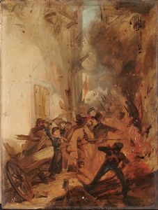 Sebastiano De Albertis - Episodio delle Cinque Giornate di Milano