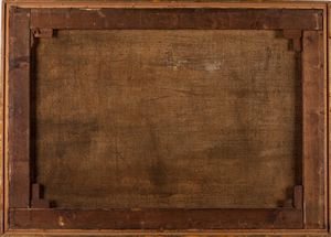 Scuola lombarda, fine XIX secolo - inizio XX secolo : Fienagione  - Asta Arte figurativa tra XIX e XX Secolo - Associazione Nazionale - Case d'Asta italiane