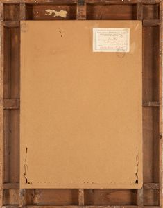 Ermenegildo Agazzi : L'arrotino  - Asta Arte figurativa tra XIX e XX Secolo - Associazione Nazionale - Case d'Asta italiane