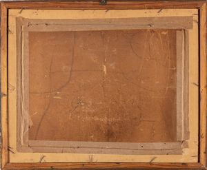 CARLO CHERUBINI : Bacio rubato  - Asta Arte figurativa tra XIX e XX Secolo - Associazione Nazionale - Case d'Asta italiane