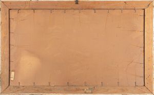 ROMUALDO LOCATELLI : Nella stalla  - Asta Arte figurativa tra XIX e XX Secolo - Associazione Nazionale - Case d'Asta italiane