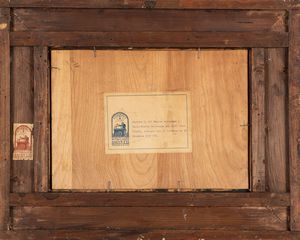 Gino Romiti : Marina livornese  - Asta Arte figurativa tra XIX e XX Secolo - Associazione Nazionale - Case d'Asta italiane