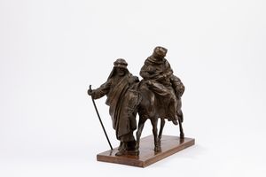 Augusto Rivalta - Fuga in Egitto