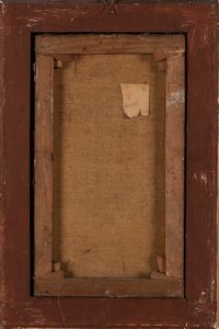 Scuola italiana del XIX secolo : Il Ciociaro  - Asta Arte figurativa tra XIX e XX Secolo - Associazione Nazionale - Case d'Asta italiane