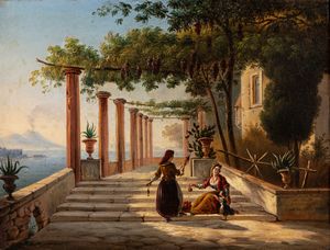 Michelangelo Pacetti - Il golfo di Napoli