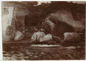 Edoardo Gioja : Anzio, il ritiro delle reti da pesca a Marinaretti  - Asta Arte figurativa tra XIX e XX Secolo - Associazione Nazionale - Case d'Asta italiane