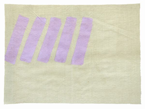 GIORGIO GRIFFA : Obliquo Violetto  - Asta Arte Moderna e Contemporanea - Associazione Nazionale - Case d'Asta italiane