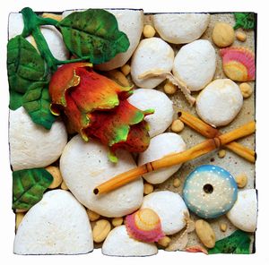 Piero Gilardi - Pitaja sulla spiaggia