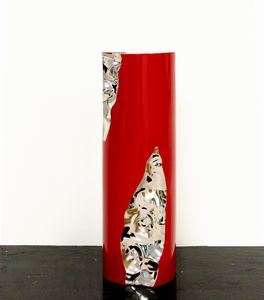 Helidon Xhixha : Tramonto rosso  - Asta Arte Moderna e Contemporanea - Associazione Nazionale - Case d'Asta italiane