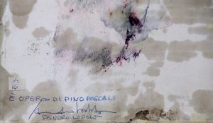 Pino Pascali : Senza titolo  - Asta Arte Moderna e Contemporanea - Associazione Nazionale - Case d'Asta italiane