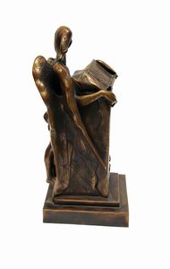 FLORIANO BODINI : Senza titolo  - Asta Arte Moderna e Contemporanea - Associazione Nazionale - Case d'Asta italiane