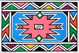 Esther MAHLANGU - Senza titolo
