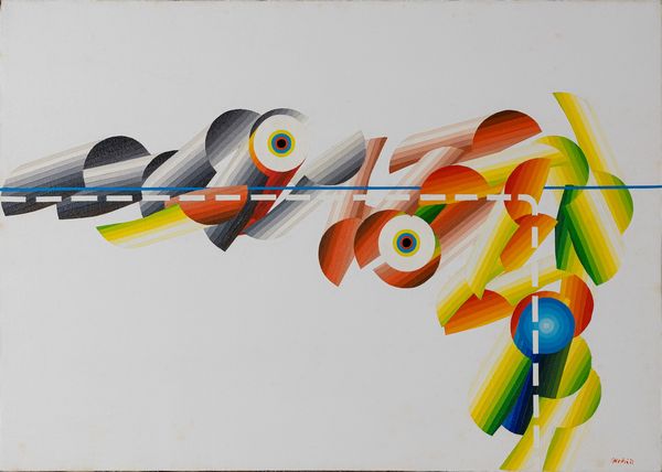 LUIGI  SENESI : senza titolo  - Asta Arte moderna e contemporanea - Associazione Nazionale - Case d'Asta italiane