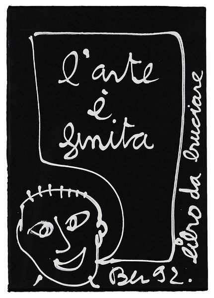 Ben Vautier : L'arte  finita  - Asta Arte moderna e contemporanea - Associazione Nazionale - Case d'Asta italiane