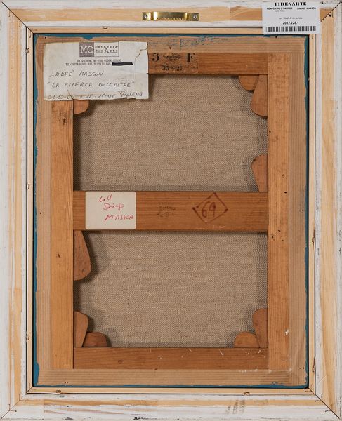 ANDRE'  MASSON : Rencontre d'Ombres  - Asta Arte moderna e contemporanea - Associazione Nazionale - Case d'Asta italiane